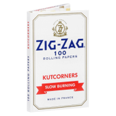 Zig Zag - Kutcorners Slow-Burning Rolling Papers - White