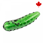 Red Eye Glass - 4.5" Glass Pickle Hand Pipe