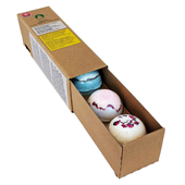 Bath Bomb Triple Pack: Blue Dream, Bubba Kush, Chocolate Hashberry
