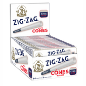 Zig Zag - White King Size Cones 3 Pk