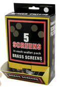 Screens Brass - Screens - Brass  20mm (5 Pack)