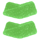 Sour Green Apple 10 mg CBG + 10 mg THC Gummies