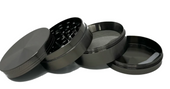 Lux Glass Default Grinder - Gun Metal