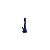 14" Blue Purple Leaves Beaker