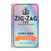 Zig Zag Ultra Thin Slow Burn Silver Rolling Papers