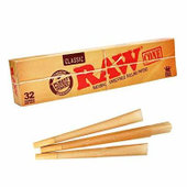 RAW Classic King Size Cones - 32ct