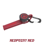 PieceMaker - 4" Redpoint Red Karma Go! Silicone Pipe w/Cap & Carabiner