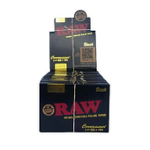 RAW Black Connoisseur 1 1/4 Papers & Tips
