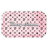 Blazy Susan - Medium Step & Repeat Metal Rolling Tray