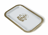 Zig Zag - Metal Rolling Tray Small (Any Colour)
