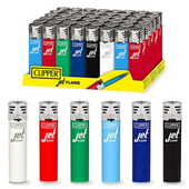 Clipper Jet Flame Torch Lighter (Any Colour)