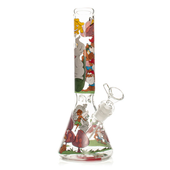 Red Eye Glass - 10" Knotty Gnomes Glass Beaker