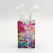 7.5" Juicy Box Design Glass Bong Assorted Design