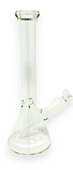 Lux Glass Clear Beaker Bong - 10" Beaker Bong