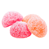 Sour Cherry and Peach Live Resin Soft Chews