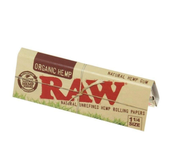 RAW Papers - RAW Organic Unbleached Rolling Papers- 1 1/4"