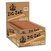 Zig Zag - Unbleached King Size Cones 3 Pk