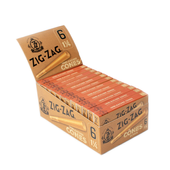 Zig Zag - Unbleached 1 1/4 Pre-Rolled Cones 6pk