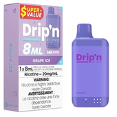 Drip'n Envi 16K Puffs Disposable Nicotine vape - GRAPE ICE