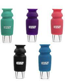 Grav Glass Crutch w/ silicone Body - Assorted Colours