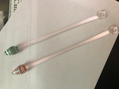 Dab Sticks - Dab Stick- Large Green or Red Swirl
