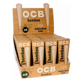OCB - Cones- 1 1/4" Bamboo Cones 6 pack