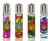 Clipper Lighter  Leaf Explosion