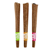 Fatties: Trifecta of Blunt Smoking Power Infused Blunts (Alien OG, Cherry Kush, & Peach OG) [Distillate] | 3x1g