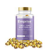 EMPRISE-CBG 10mg+CBD 50MG SOFTGELS 30 Cap