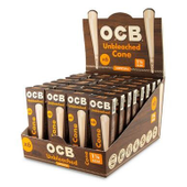 OCB Unbleached - 1+1/4 Pre-Rolled Cones - 10 pack