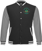 Luxe Varsity Black Grey (M)