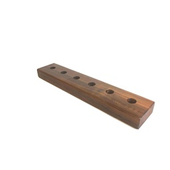 FUTO Walnut Bowl Holder 6 Slots - 14mm