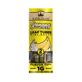 King Palm - 2pc Mini Banana Cream Pre-Rolled Cordia Rolls w/Flavour Filters