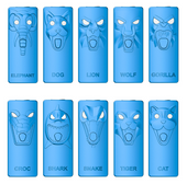 Yocan Kodo Animal Series 510 Battery Box Mod (Blue)