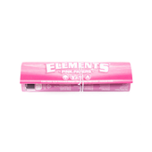Elements Pink Connoisseur King Slim Rolling Paper + Tips