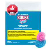 Fully Blasted Blue Raspberry Watermelon Gummies Fully Blasted Blue Raspberry Watermelon Gummies