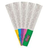 Flavour Bomb 40 Fruit Blast Taster Pack 5x0.5g Diamond-Infused Pre-Rolls