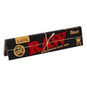 Raw Black King Size Rolling Paper - King Size Slim