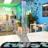 Discobox - Removable-Stem Single Recycler w/ Accents - 14mm