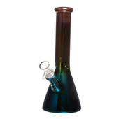 Bong-10" Opaque shimmer Glass Bong F