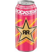 ROCKSTAR Strawberry Peach Punch Energy Drink 473ml