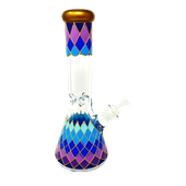 Lux Supply - Hippie Bong - 12.6" Glass Bong