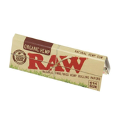 Raw Organic Hemp Rolling Papers 1 1/4