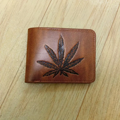 BROWN LEAF WALLET