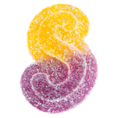 Fully Blasted Peach Passionfruit 1:1 CBN THC Gummy