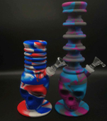 Skull Bong - silicone extendable