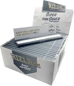 Rizla+ King Size Slim Rolling Papers (Silver)