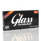 Luxe - Glass Clear Rolling Papers King Size