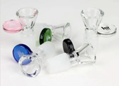 GLASS BOWL WITH HANDLE ~ ASSORTED 14mm/18mm