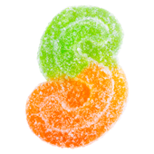 Fully Blasted Caramel Green Apple Gummy